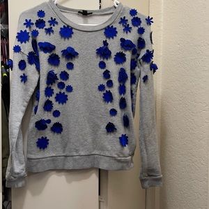 J.Crew Flowers Sweater Size XXS